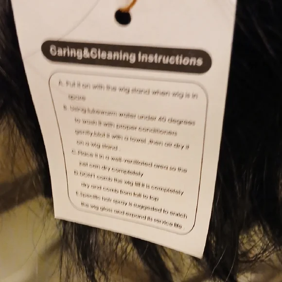 Witchy Black and White Women's Wig - Picture 7 of 9